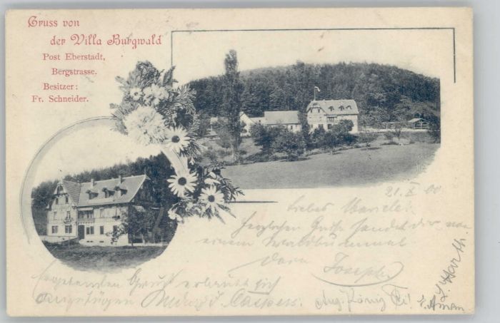 Eberstadt Wuerttemberg Eberstadt Villa Burgwald