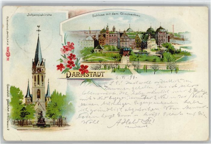 Darmstadt Johanniskirche Schloss