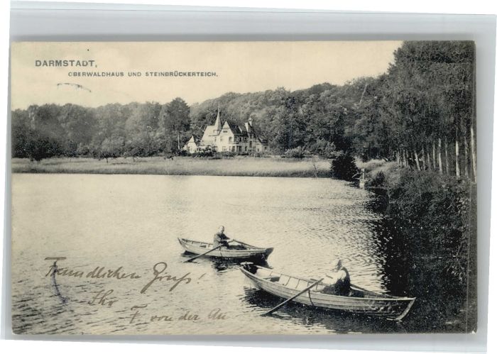 Darmstadt Oberwaldhaus Steinbrückerteich