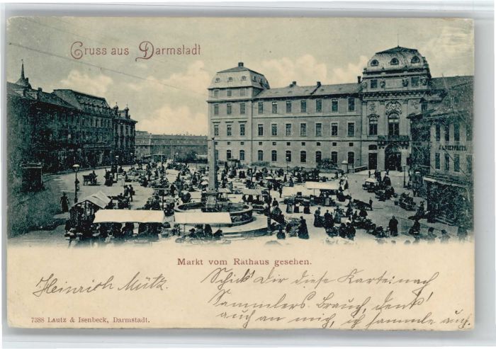 Darmstadt Marktplatz