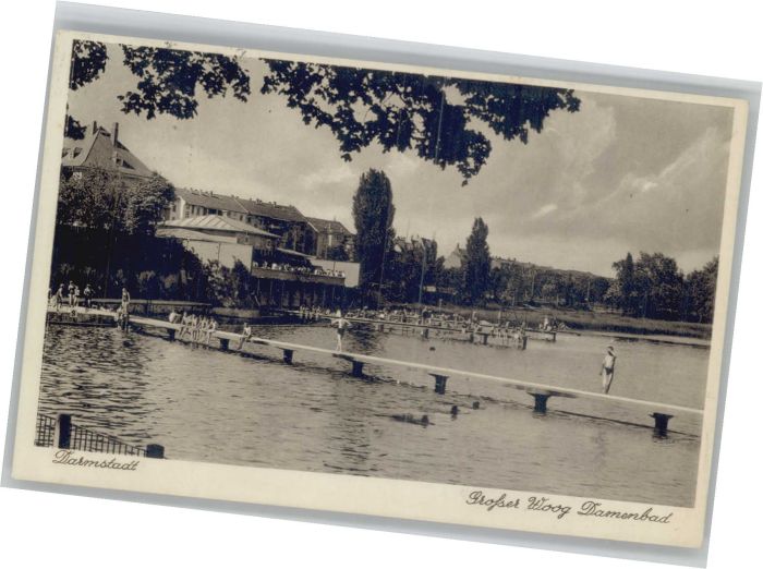 Darmstadt Grosser Woog Damenbad