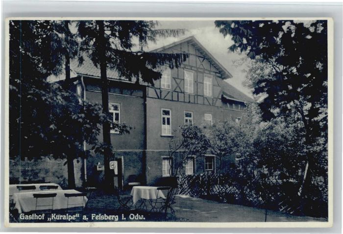 Felsberg Odenwald Gasthof Kuralpe