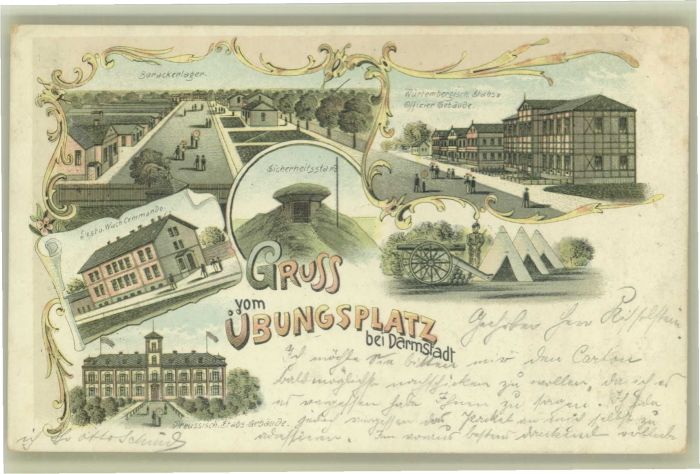 Darmstadt Truppenübungsplatz Barackenlager Wachko