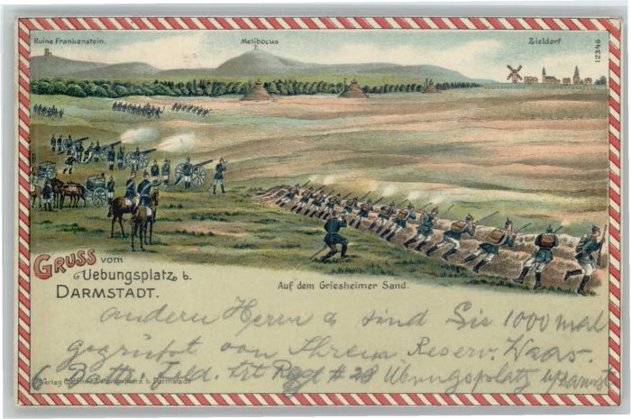 Darmstadt Truppenübungsplatz Griesheimer Sand