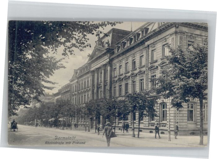Darmstadt Rheinstrasse Postamt