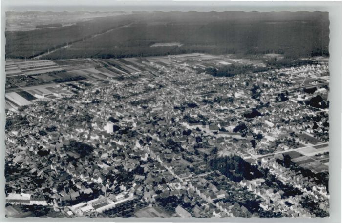 Pfungstadt Fliegeraufnahme