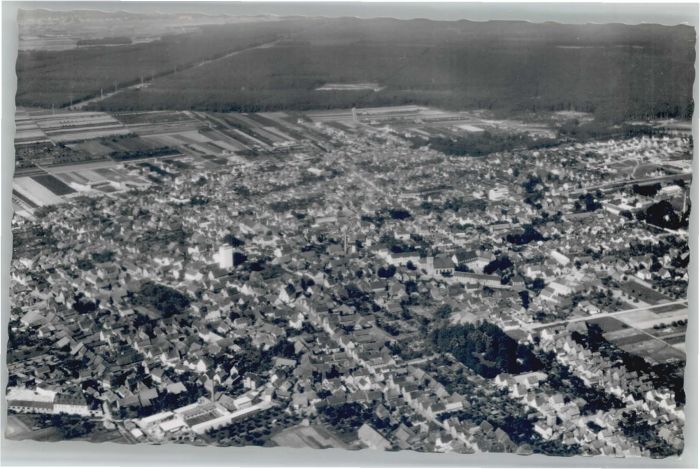 Pfungstadt Fliegeraufnahme