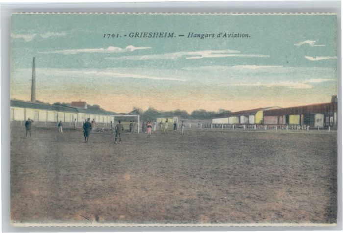 Griesheim Hangars d Aviation