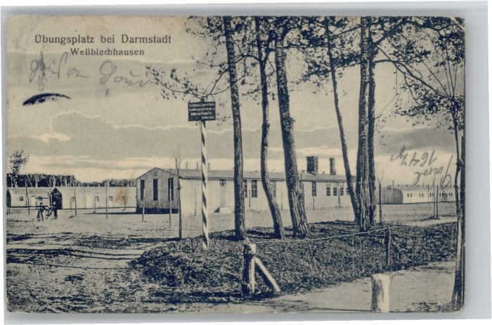 Darmstadt Truppenübungsplatz Wellblechhausen