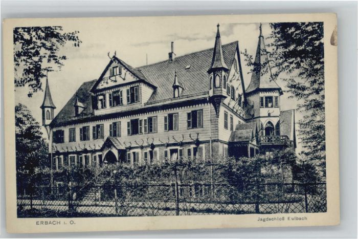 Erbach Odenwald Jagdschloss Eulbach