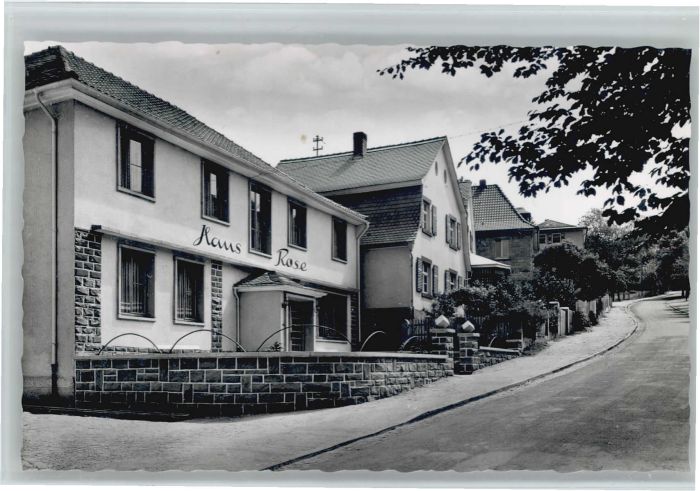 Bad Koenig aldstrasse Haus Rose