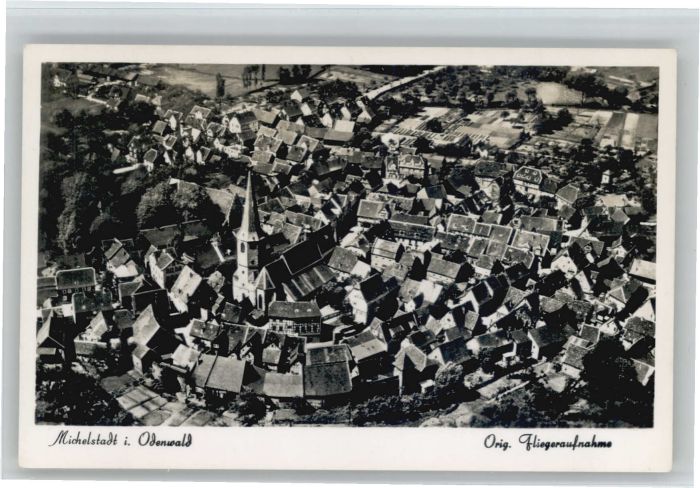 Michelstadt Fliegeraufnahme