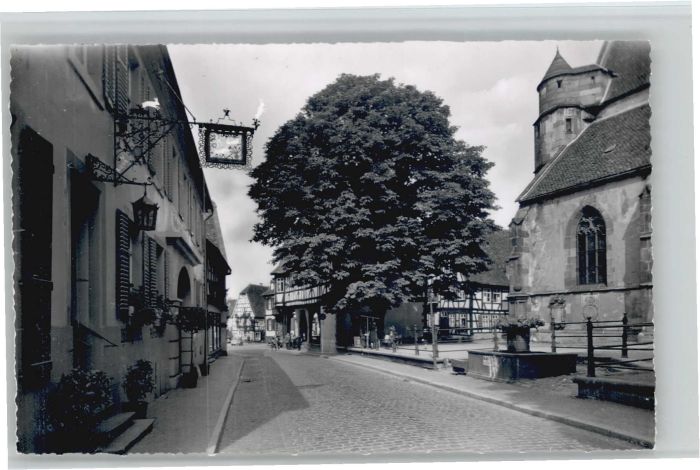 Michelstadt Kirchplatz Rathaus