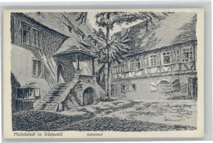 Michelstadt Künstler Kellerei Hof