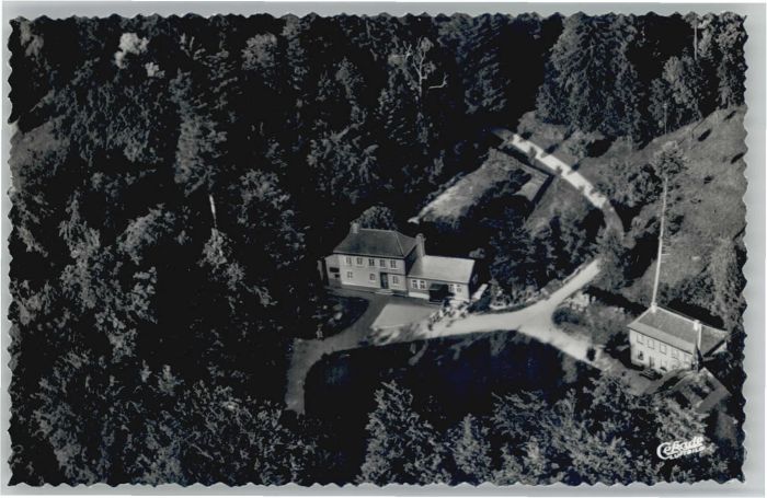 Hainhaus Fliegeraufnahme Gaststätte Pension