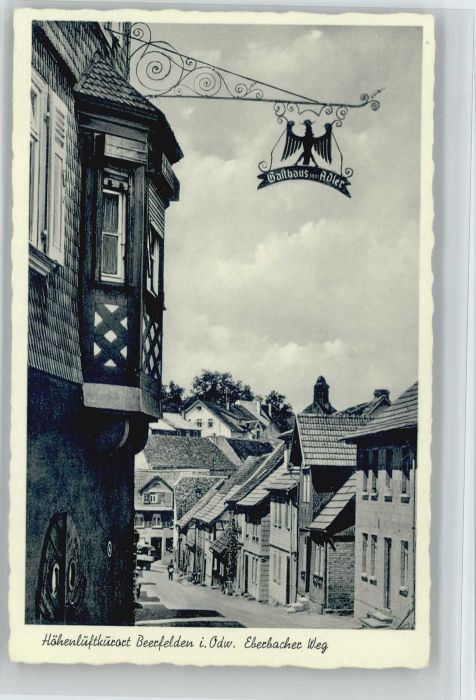 Beerfelden Eberbacher Weg Gasthaus zum Adler