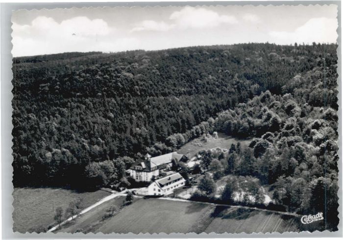 Beerfelden Fliegeraufnahme Pension am Walde
