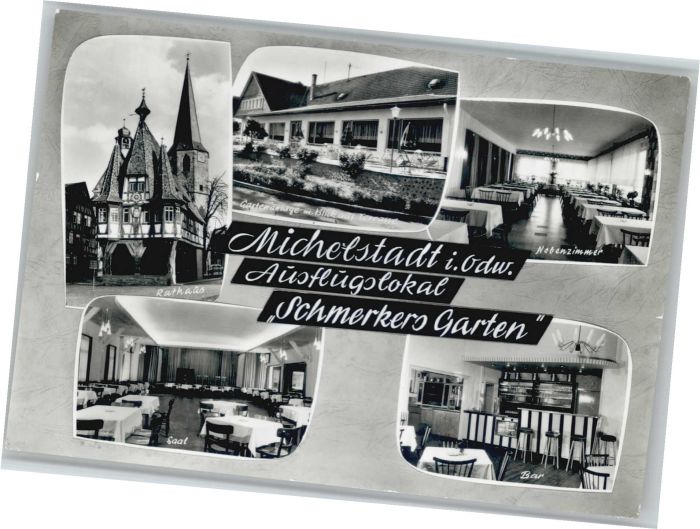 Michelstadt Gaststätte Schmerkers Garten