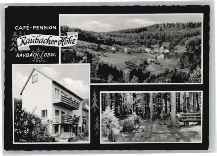 Raubach Odenwald Cafe Pension Raubacher Höhe