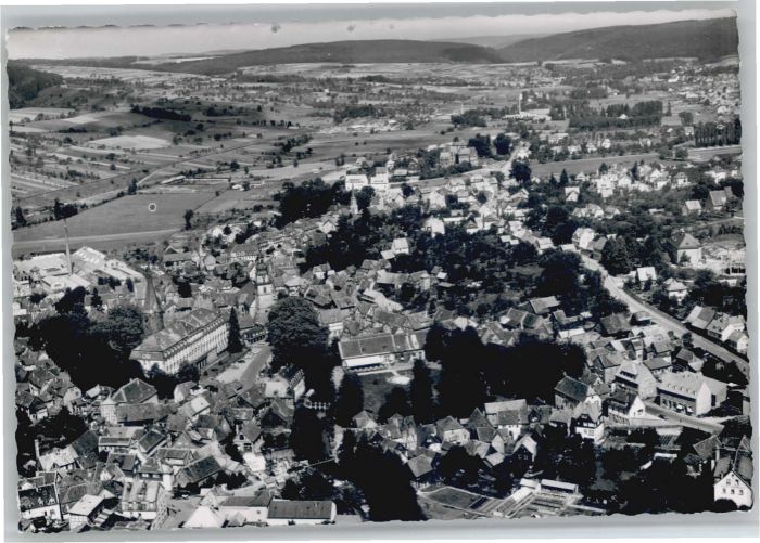 Erbach Odenwald Fliegeraufnahme