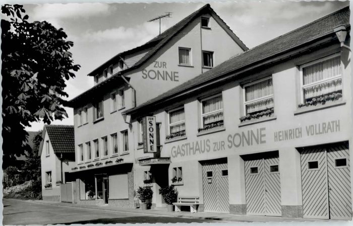 Winterkasten Lindenfels Winterkasten Gasthaus Metzgerei zur Son