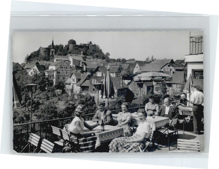 Lindenfels Odenwald Lindenfels Cafe Niebelungen Pension