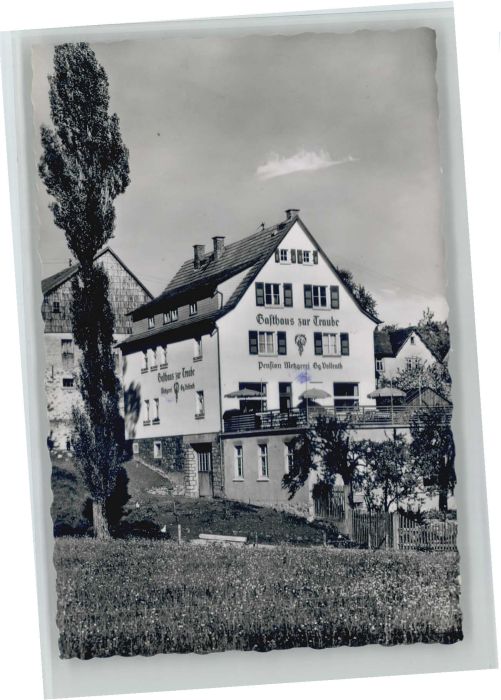 Winterkasten Lindenfels Winterkasten Gasthaus Pension zur Traub