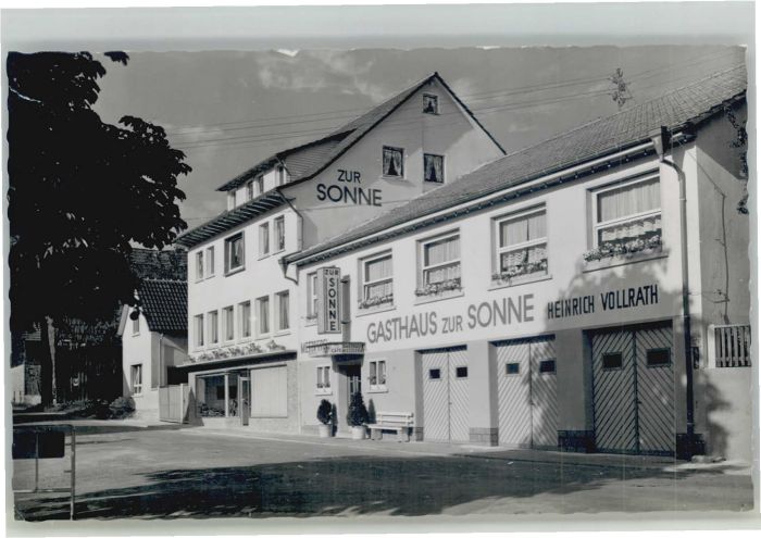 Winterkasten Lindenfels Winterkasten Gasthaus Metzgerei zur Son