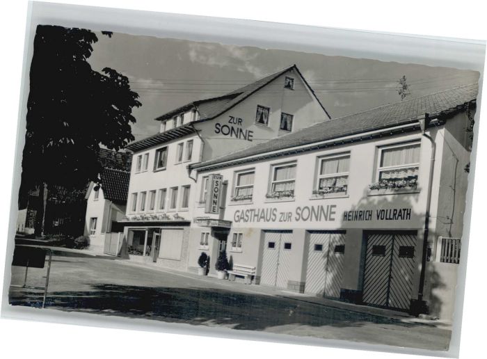 Winterkasten Lindenfels Winterkasten Gasthaus Metzgerei zur Son