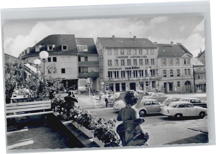 Bensheim Bergstrasse Bensheim Ritterplatz Restaurant zum Rit