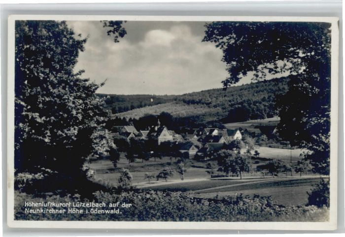 Luetzelbach Odenwald eunkirchner Höhe *