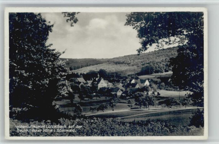 Luetzelbach Odenwald eunkirchner Höhe x
