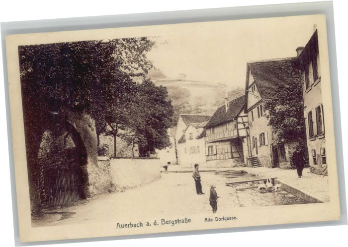 Auerbach Bergstrasse Dorfgasse