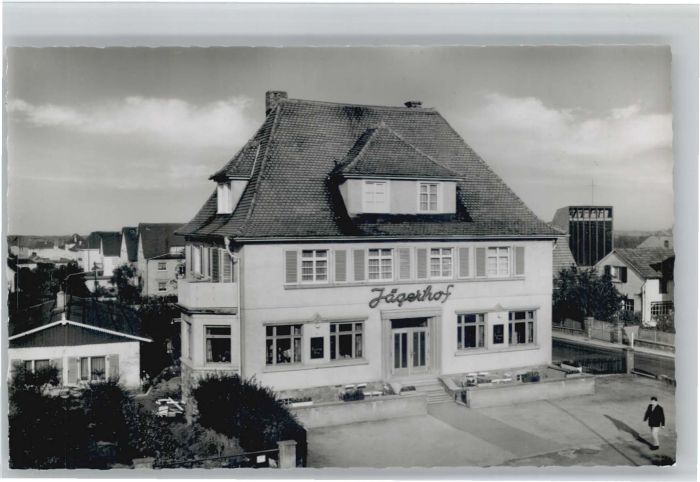 Bensheim Bergstrasse Bensheim Gaststätte Jägerhof *