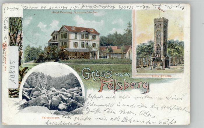 Felsberg Odenwald Hotel Felsberg Ohly Turm Felsenmeer