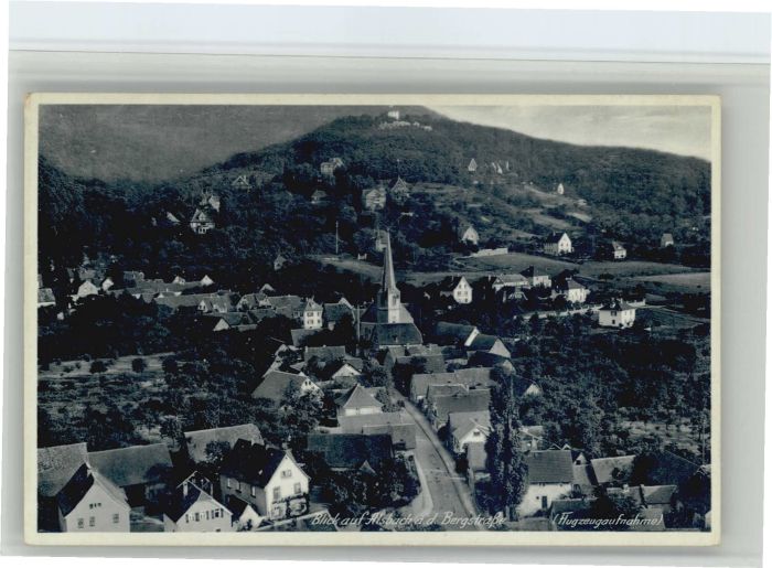 Alsbach Bergstrasse Alsbach Fliegeraufnahme