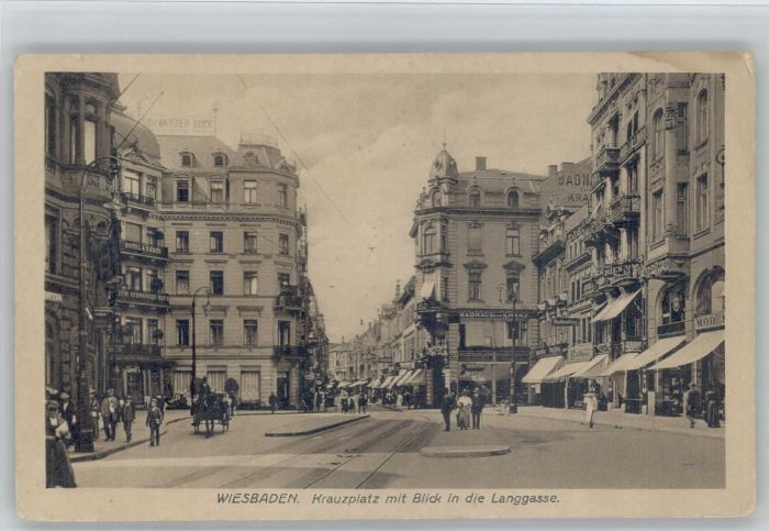 Wiesbaden Krauzplatz Langgasse