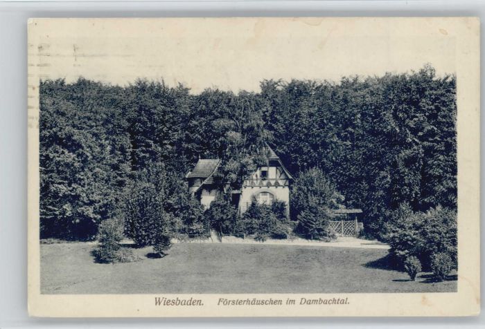 Wiesbaden Försterhäuschen Dambachtal x
