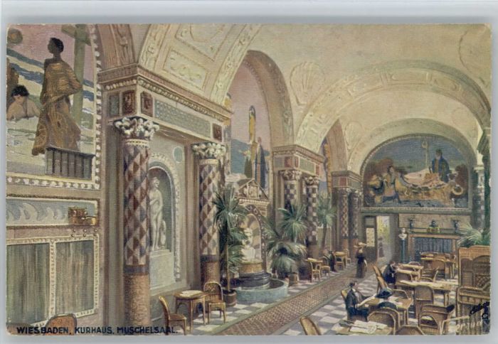 Wiesbaden Kurhaus Muschelsaal