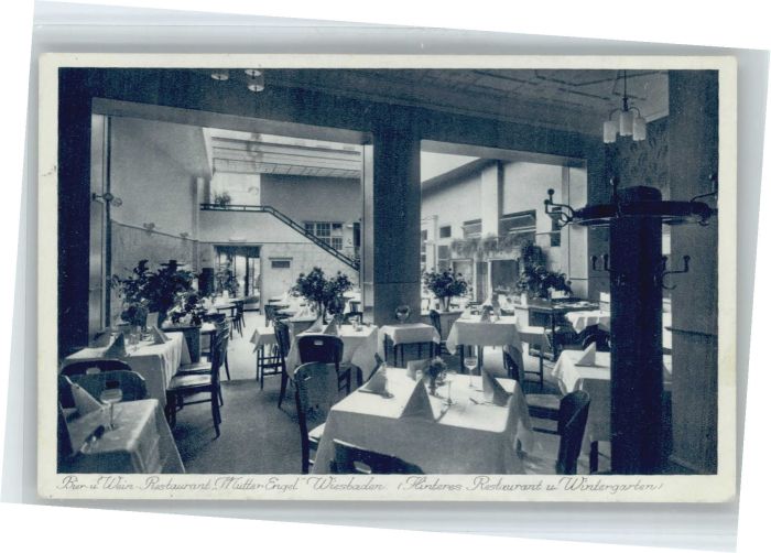 Wiesbaden Weinrestaurant Mutter Engel