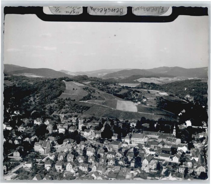Bensheim Bergstrasse Bensheim Fliegeraufnahme