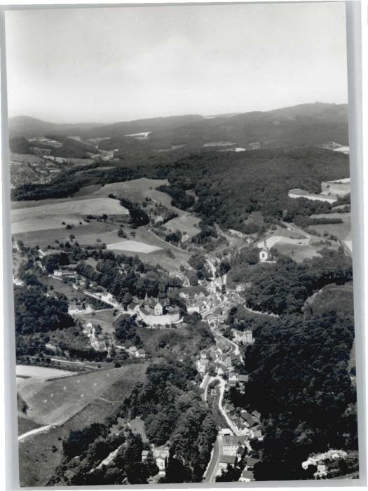 Schoenberg Fliegeraufnahme Knappschafts Vorsorgeheim Schloss Schoenberg *