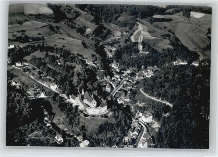 Schoenberg Fliegeraufnahme Knappschafts Vorsorgeheim Schloss Schoenberg *