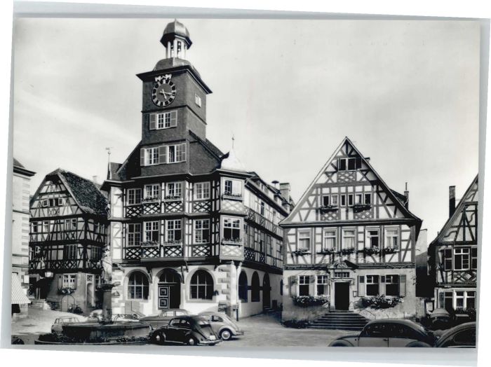Heppenheim Bergstrasse Heppenheim Rathaus Goldener Engel