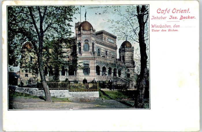Wiesbaden Cafe Orient