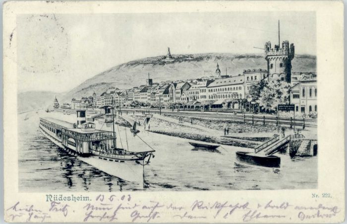 Ruedesheim ampfschifffahrt