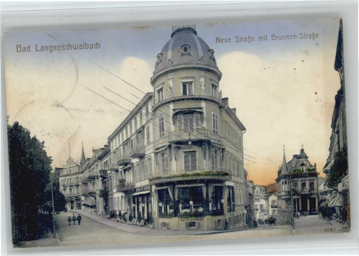 Bad Schwalbach Neue Strasse Brunnenstrasse