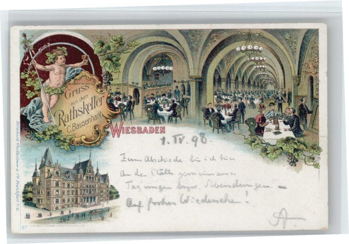 Wiesbaden Ratskeller C.Bausenhart