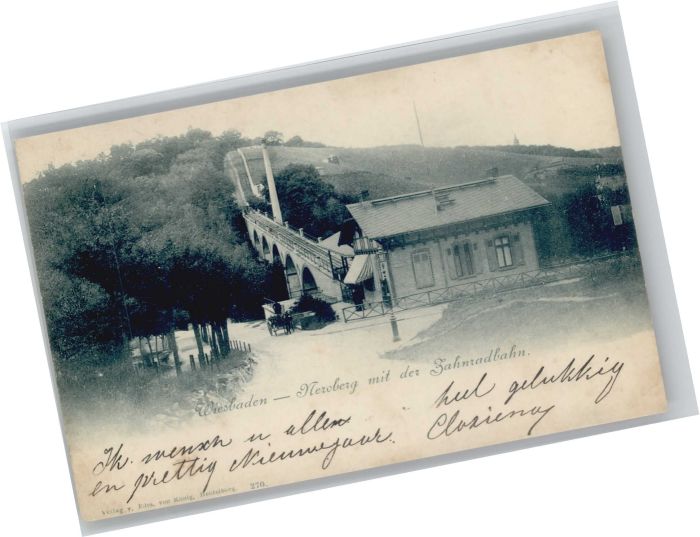 Wiesbaden Neroberg Zahnradbahn