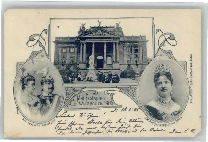 Wiesbaden Maifestspiele Königin Margarita von Ita